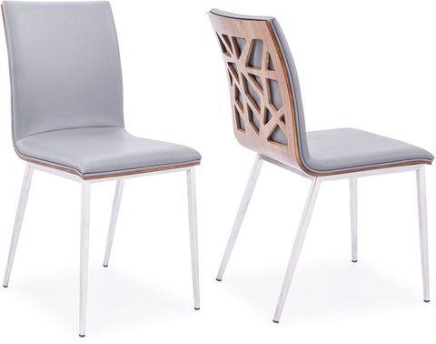 Integrating Grey Brushed Stainless Steel Pacific Chairs into Modern Homes